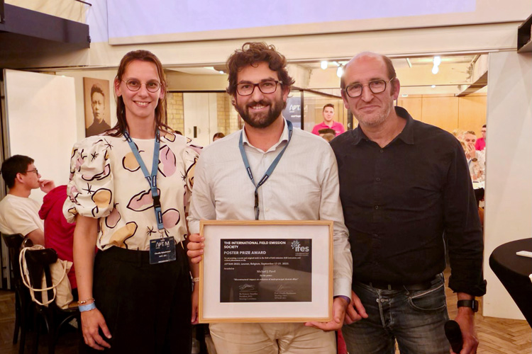 Graduate Student Recognized at Prestigious Atom Probe Conference